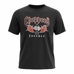 Vintage Choppers Forever Motorcycle T-shirt